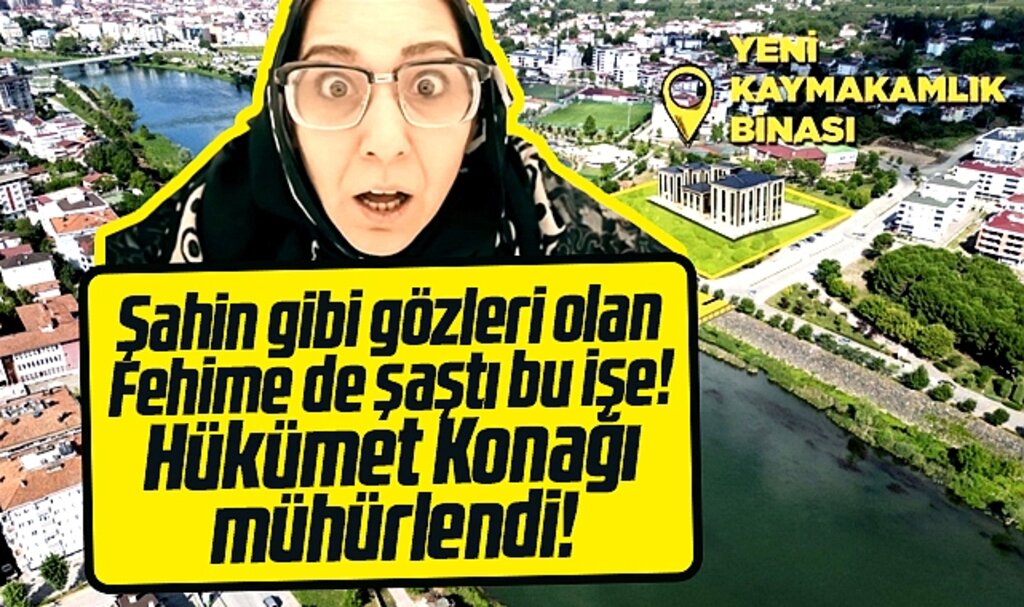 Samsun'da Çarşamba Hükümet Konağı inşaatı mahkeme kararı ile mühürlendi
