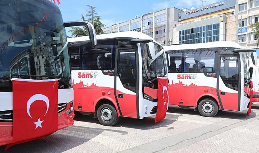 Samsun'da SAMAIR havaalanı servisinin hangi ilçelerde durakları var? Ücreti ne kadar
