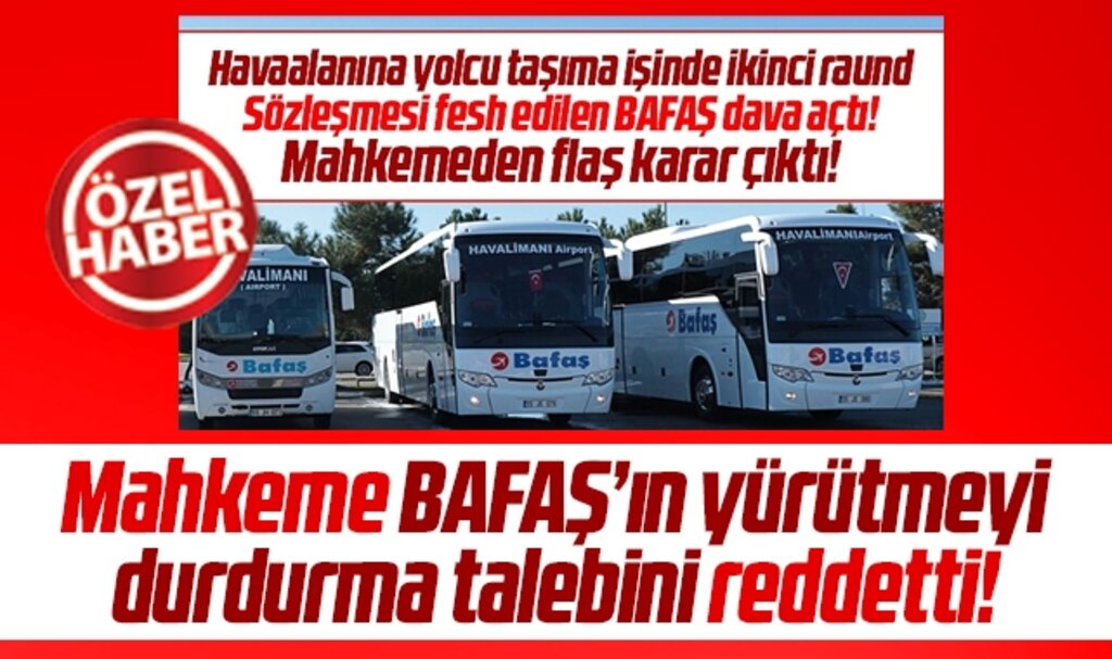 Samsun'da BAFAŞ'ın havaalanı itirazında yürütmeyi durdurma talebi reddedildi