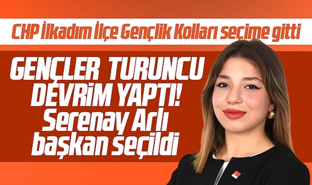 Samsun'da CHP İlkadım Gençlik Kolları Başkanlığı seçimini Seranay Arlı kazandı