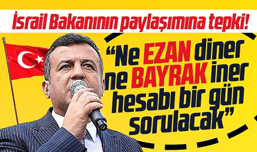 Samsun Büyükşehir Başkanı Doğan'dan, İsrail Bakanı Katz'ın küstah paylaşımına tepki