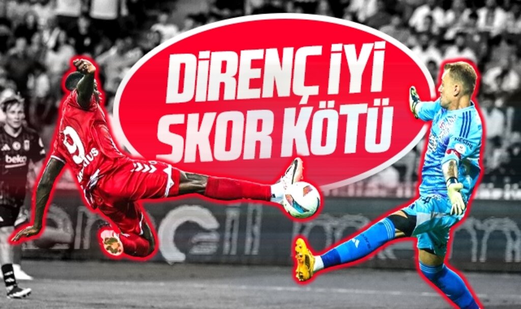 Samsunspor Beşiktaş'a Süper Lig'in ilk maçında 2-0 yenildi