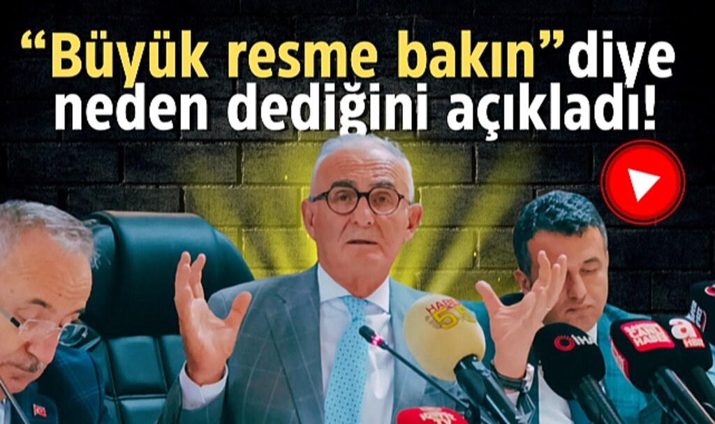 Yusuf Ziya Yılmaz Çorum'da neden 'Büyük resme bakın' dediğini açıkladı