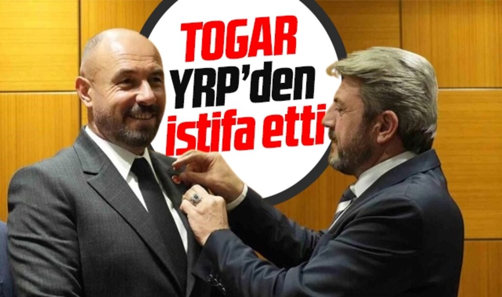 Samsun'da YRP'nin Tekkeköy adayı olan Hasan Togar partiden istifa etti