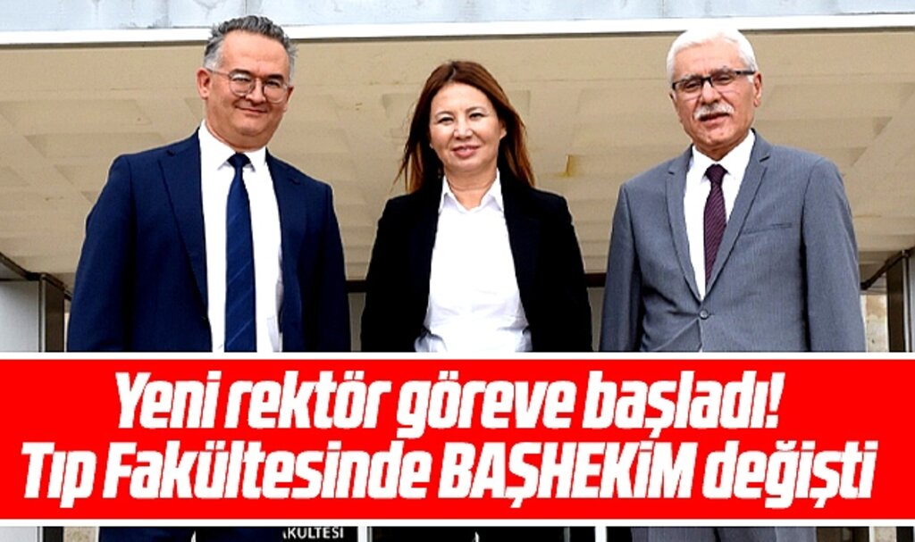 Samsun OMÜ Tıp Fakültesi Başhekimliği görevine Ünsal Özgen geldi