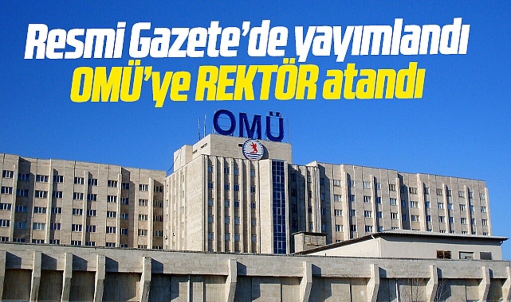 Samsun OMÜ'ye yeni rektör atandı! Fatma Aydın OMÜ rektörü oldu