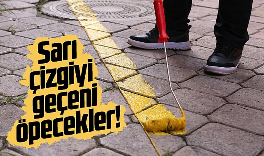 Samsun'un İlkadım ilçesinde bu sarı çizgileri geçene ceza uygulanacak!