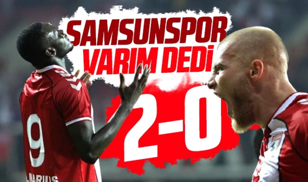 Samsunspor, Başakşehir'i 2-0 yendi