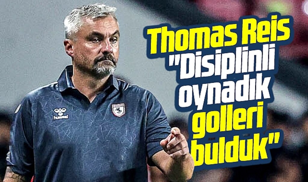 Samsunspor Teknik Direktörü Reis Başakşehir'i disiplinli oynayarak mağlup ettiklerini açıkladı