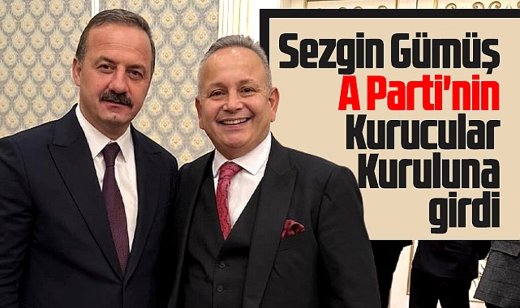 Samsunlu işadamı Sezgin Gümüş Anahtar Parti'nin kurucular kuruluna girdi