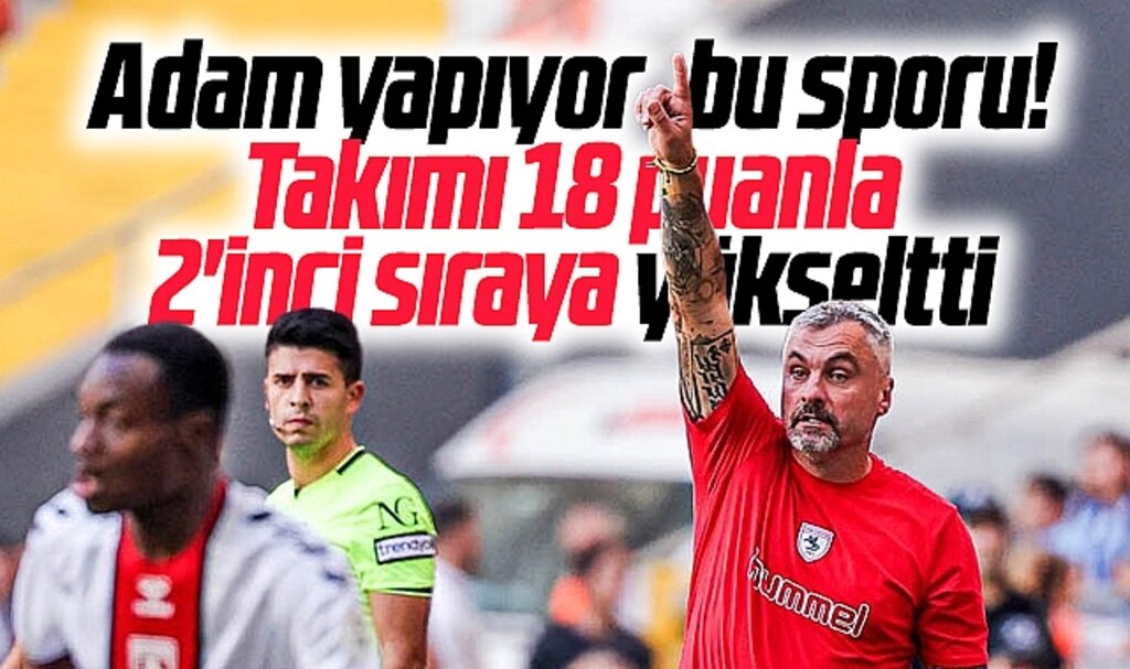 Samsunspor Teknik Direktörü Reis Adana Demir galibiyeti ile ilgili açıklama yaptı
