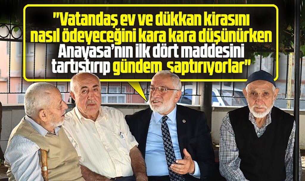 SP Samsun Milletvekili Karaman vatandaşın kara kara düşündüğünü açıkladı