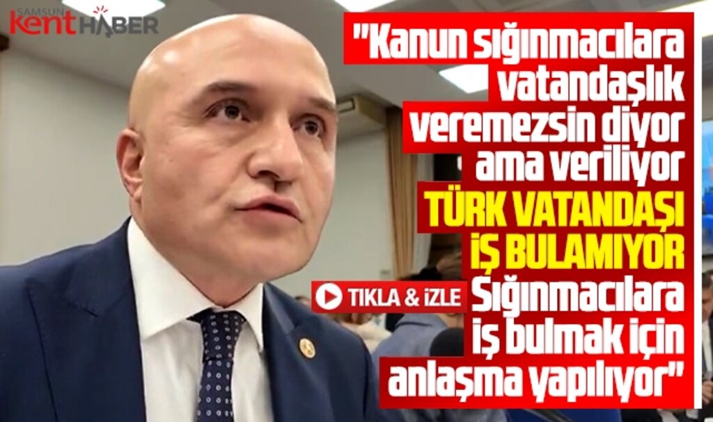 Erhan Usta'dan tepki! Türk vatandaşı iş arıyor siz sığınmacılara iş buluyorsunuz