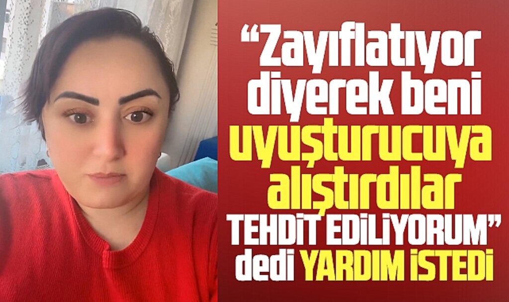 Samsun'da uyuşturucuya alıştırılan kadın tehdit edildiğini söyleyip yardım istedi