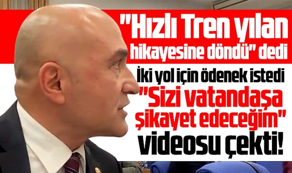 Samsun'a gelecek Hızlı Tren'i soran Usta'nın iki yol için istediği ödenek reddedildi 