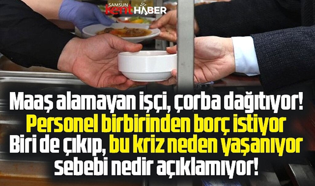 Samsun'da Atakum Belediyesi'nde maaş sorunu devam ediyor, yetkililer ise sessiz!