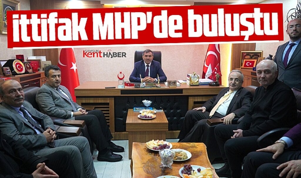 Samsun'da Cumhur İttifakı MHP'de buluştu!
