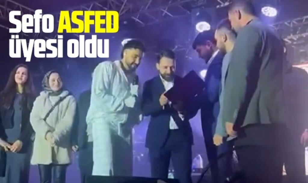 Samsunlu sanatçı Sefo, ASFED üyesi oldu