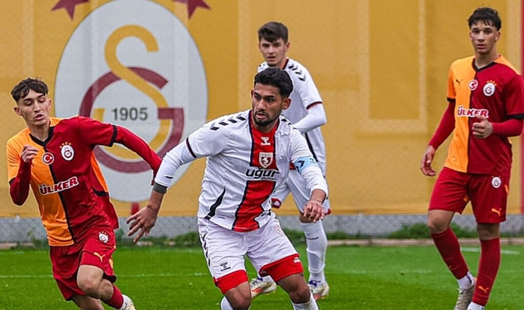 U19 Elit A Ligi maçında Galatasaray Samsunspor'u 2-1 mağlup etti