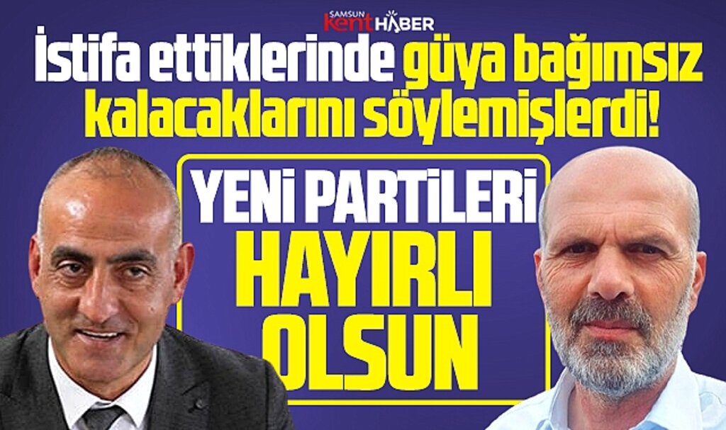 Samsun'da bağımsız belediye başkanları Aydoğdu ve Topal'a Erdoğan rozet takacak
