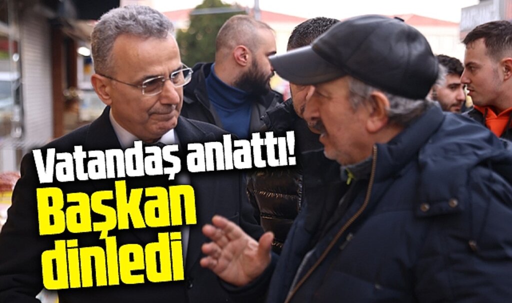 Samsun'da İlkadım Belediye Başkanı Kurnaz, esnafın sorun ve taleplerini dinledi