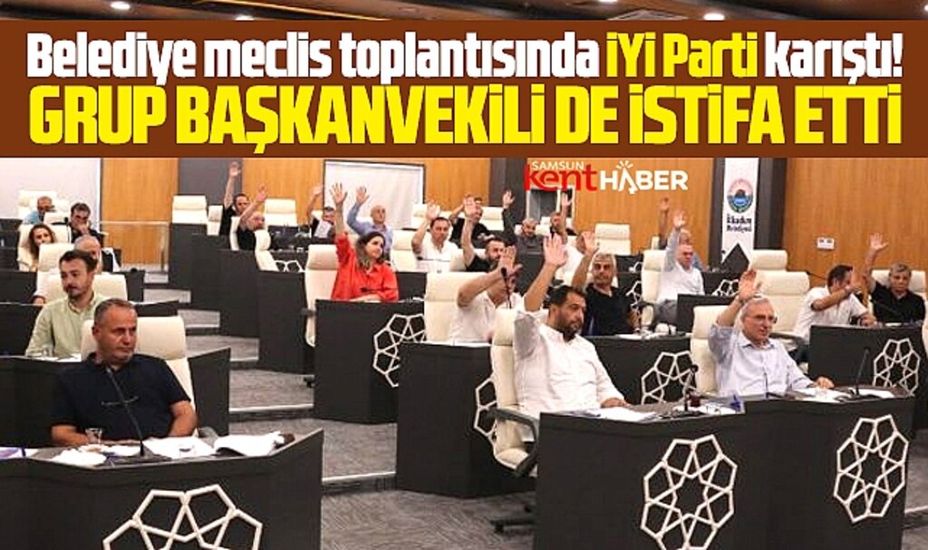 Samsun'da İYİ Parti karıştı! Davut Numanoğlu'da partiden istifa etti