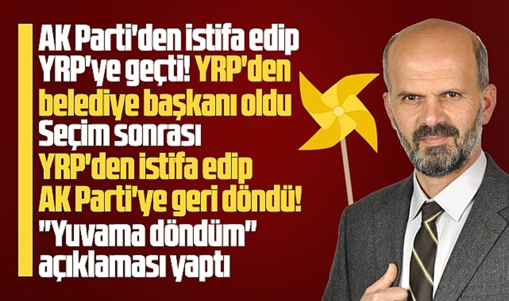 Samsun'da Ladik Belediye Başkanı Topal AK Parti'ye geçmesi ile ilgili açıklama yaptı