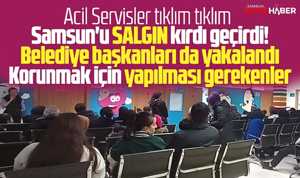 Samsun'u salgın kırdı geçirdi! Herkes Kombo Virüs'e yakalandı!
