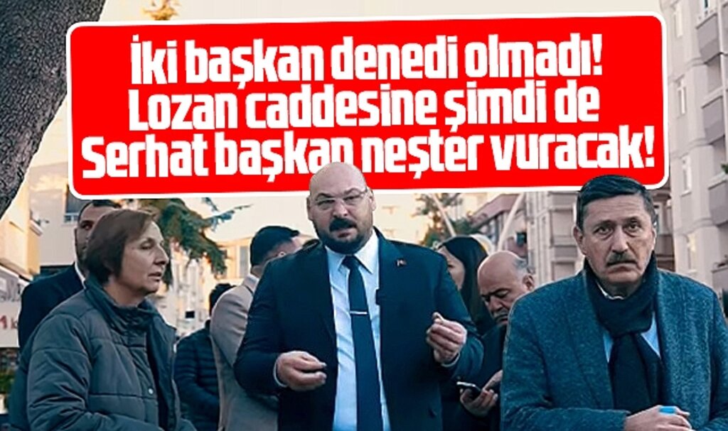 Samsun'un Atakum ilçesinde Lozan caddesine yeniden neşter vurulacak!