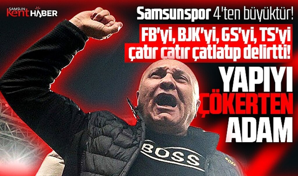 Samsunspor 4'ten büyüktür! Çatır çatır çatlayıp Yüksel Yıldırım'a saldırıyorlar