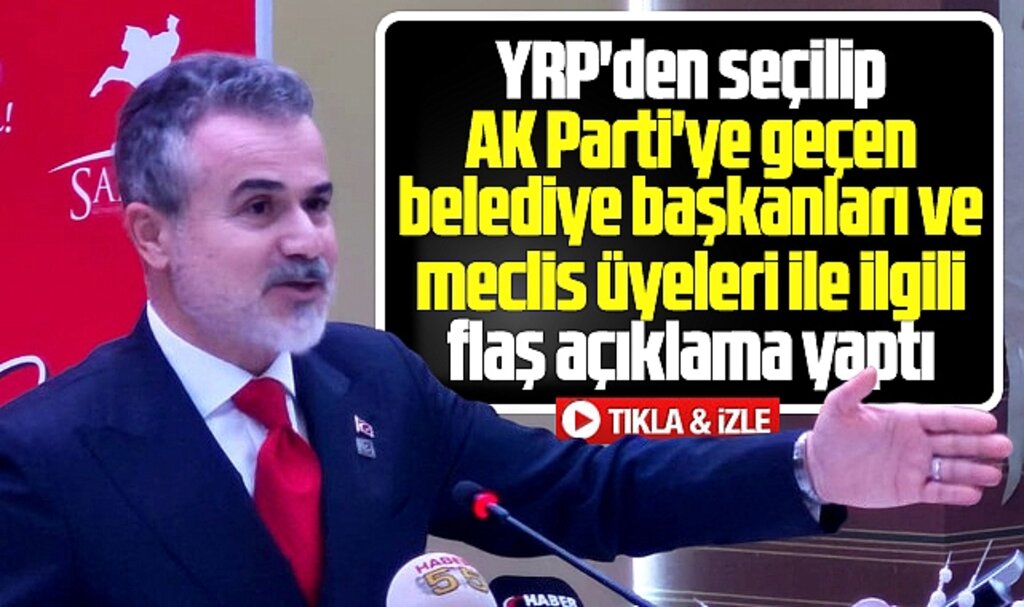 Suat Kılıç'tan AK Parti'ye geçen Ladik ve Ayvacık Belediye Başkanı ile ilgili flaş açıklama