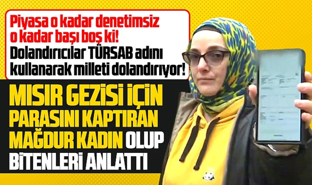 Samsun'da 12 kişi Mısır gezisi için TÜRSAB'ın adı kullanılarak dolandırılmış!