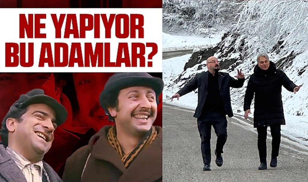 Samsun'da belediye başkanı ve ilçe başkanından başsağlığı dönüşü laubali fotoğraf