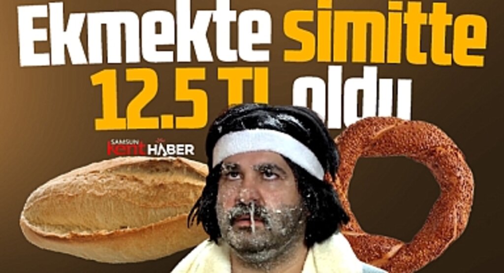 Samsun'da hem ekmeğe hem simite zam geldi! İkisinin de fiyatı 12.5 TL oldu