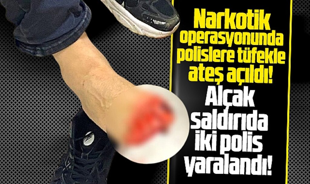 Samsun'da narkotik polislerine Terme ilçesinde tüfekli saldırı! İki polis yaralandı
