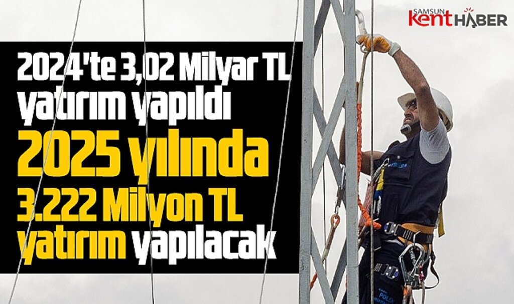 YEDAŞ 2024 yatırımını açıkladı, 2025 için 3.222 milyon yatırım planlaması yaptı