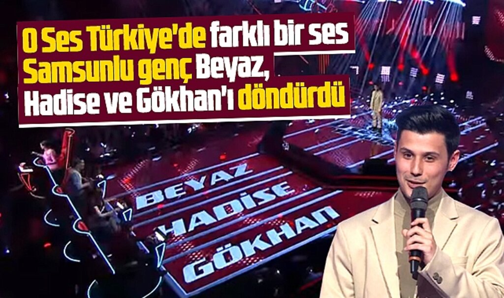 O Ses Türkiye'de Samsunlu Bahadır Kaan Özbaş performansı ile hayran bıraktı