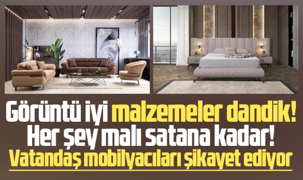 Samsun'da mobilya firmalarının sattığı ürünlere şikayet yağdı