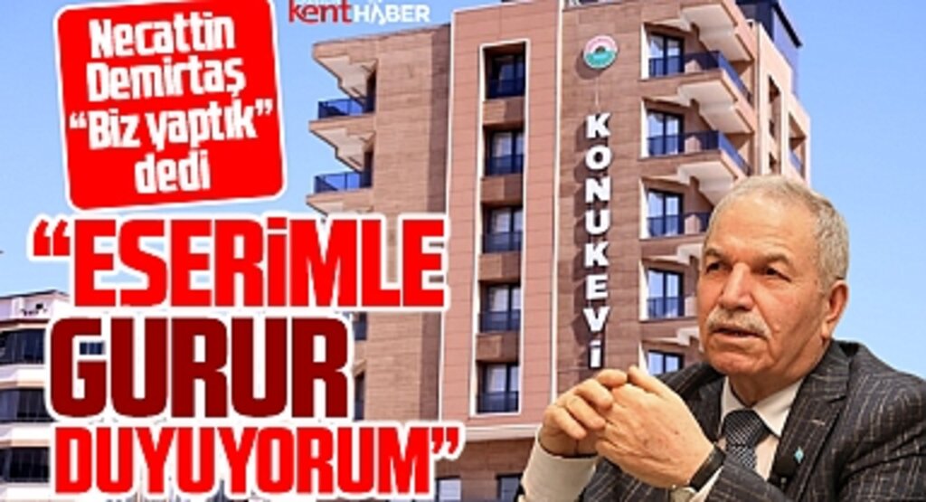 Samsun'da Necattin Demirtaş'tan Refakatçi ve Konuk Evi açıklaması! Biz yaptık