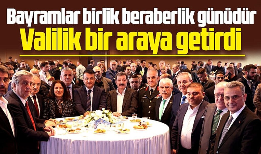 Samsun Valiliği Ramazan Bayramı'nın birinci günü bayramlaşma töreni düzenledi