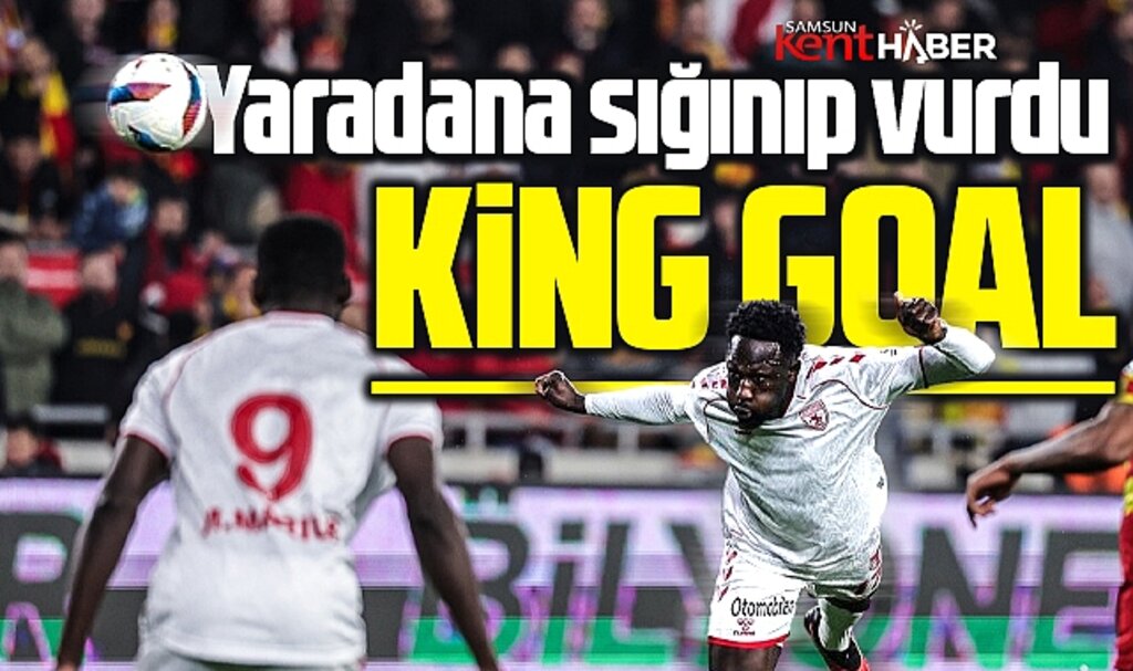 Samsunspor'u Göztepe maçında Kingsley golüyle ateşledi