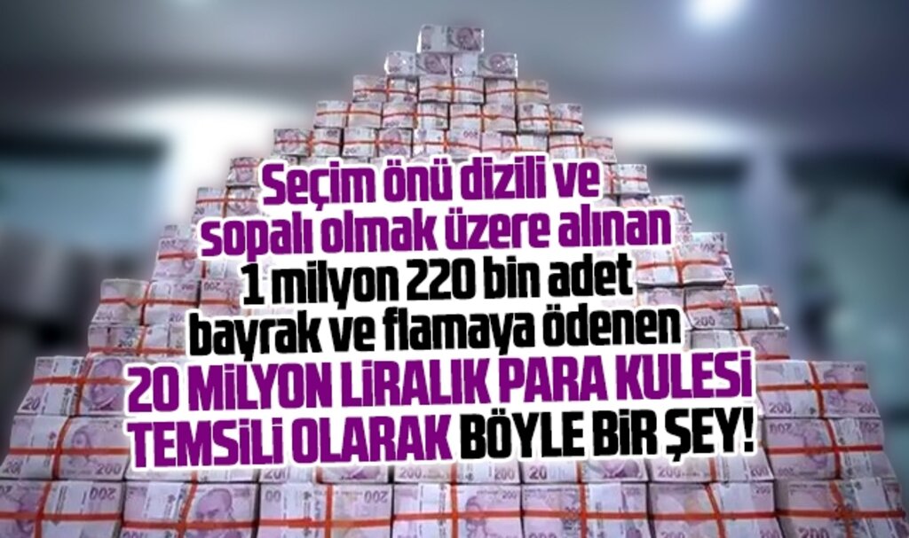 Samsun'da seçim önü Demir'in 20 milyonluk bayrak ve flama alımı gündem oldu!