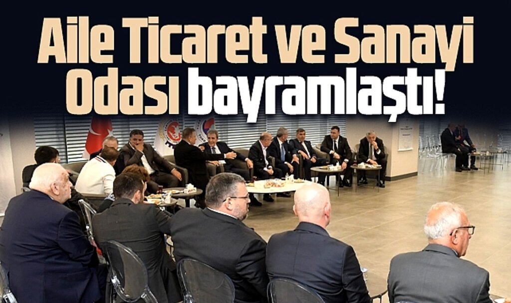 Samsun TSO'da oda üyeleri Ramazan Bayramında bayramlaştı