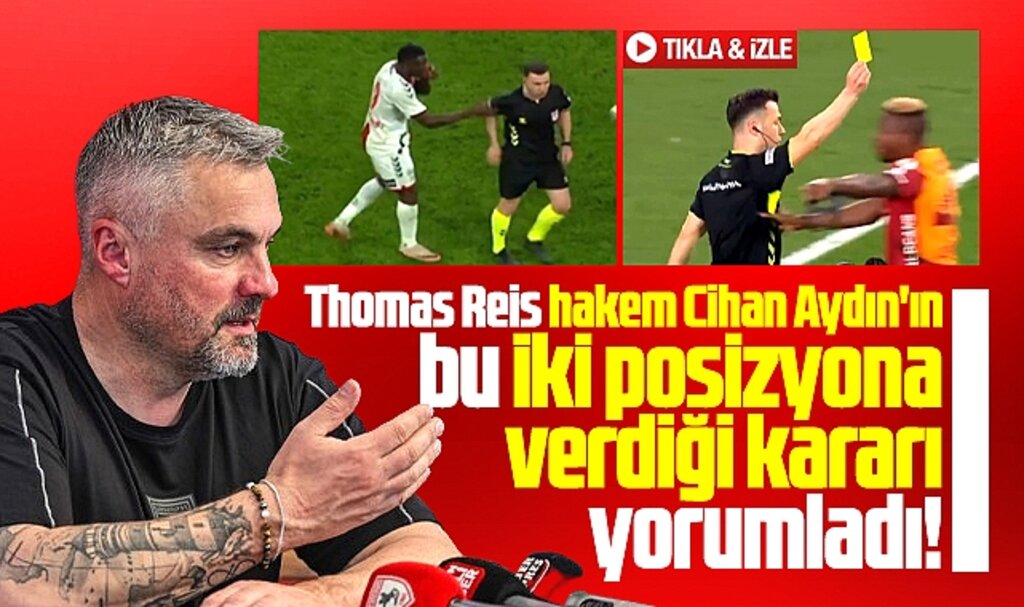 Thomas Reis hakem Cihan Aydın'ın Marius ve Osımhen kararını yorumladı