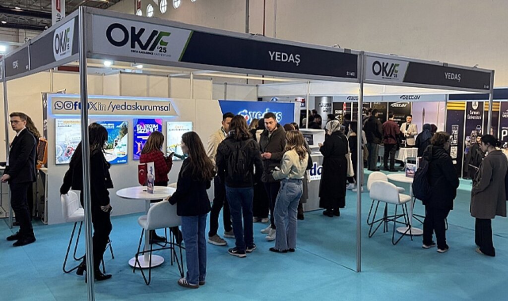 YEDAŞ Samsun OKAF 2025 Fuarında genç yeteneklerle bir araya geldi
