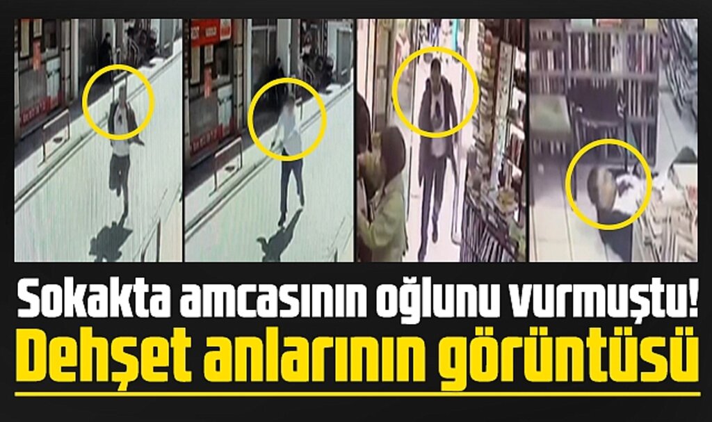 Samsun'da 16 yaşındaki çocuk amcaoğlunu vurdu! O anların videosu ortaya çıktı