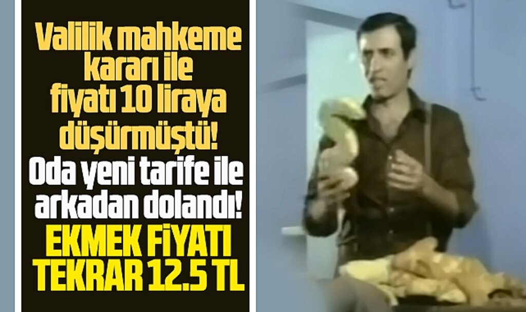 Samsun'da ekmek kavgası! Mahkeme fiyatı düşürdü, oda tekrar 12.5 TL yaptı