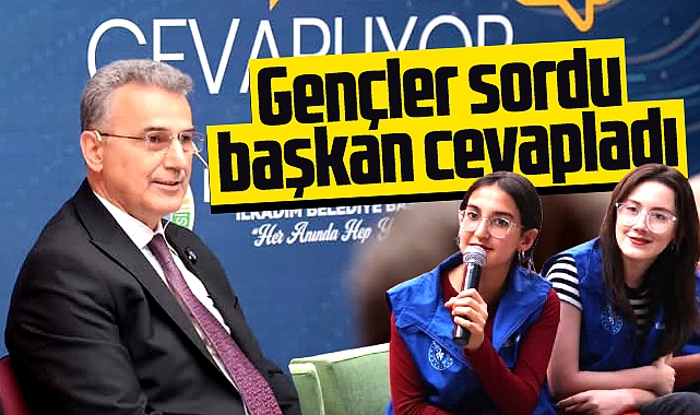 Samsun'da gençler sordu, İlkadım Belediye Başkanı Kurnaz cevapladı