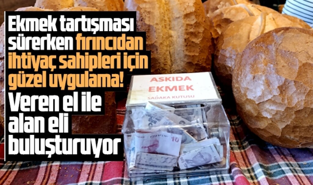 Samsun'da Lise Ekmek Fırınından ihtiyaç sahipleri için güzel proje