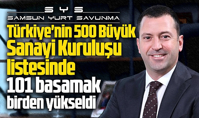 Samsun Yurt Savunma'dan büyük başarı! Listede 101 basamak birden yükseldi